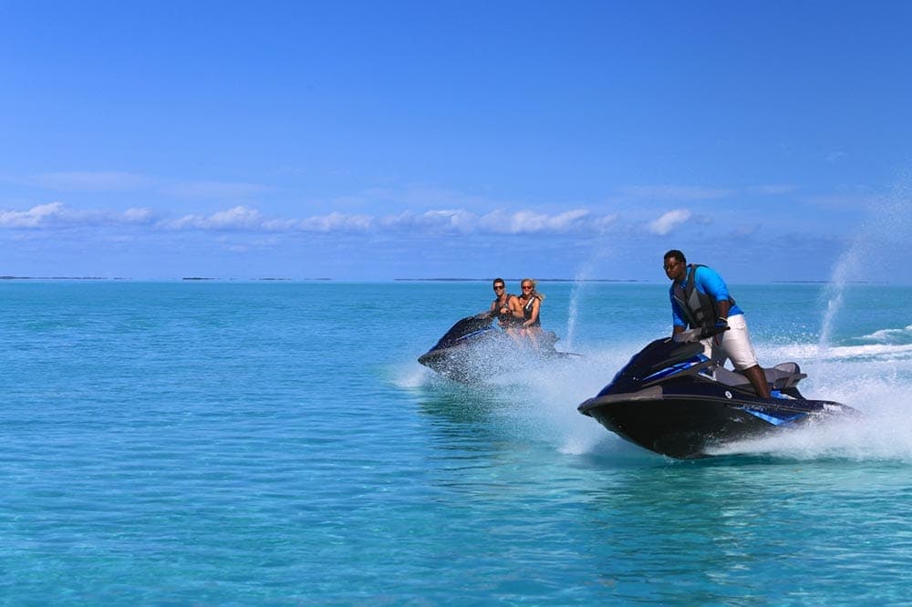 Caicos Cays jet ski tour Turks and Caicos