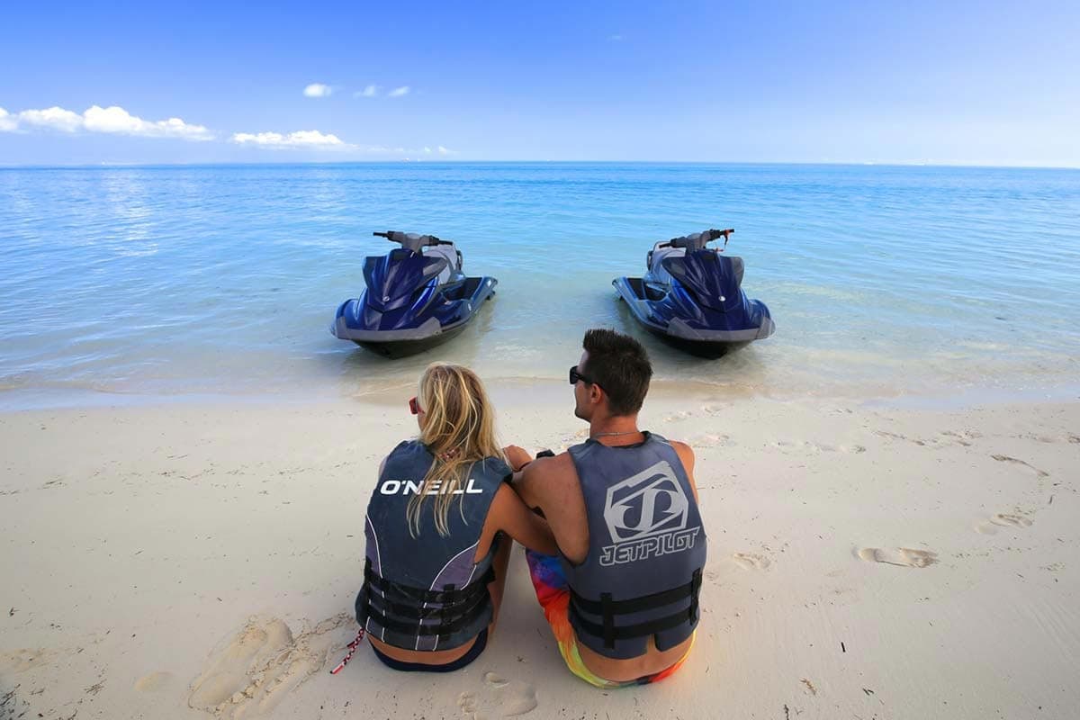 Caicos Cays jet ski tour Turks and Caicos