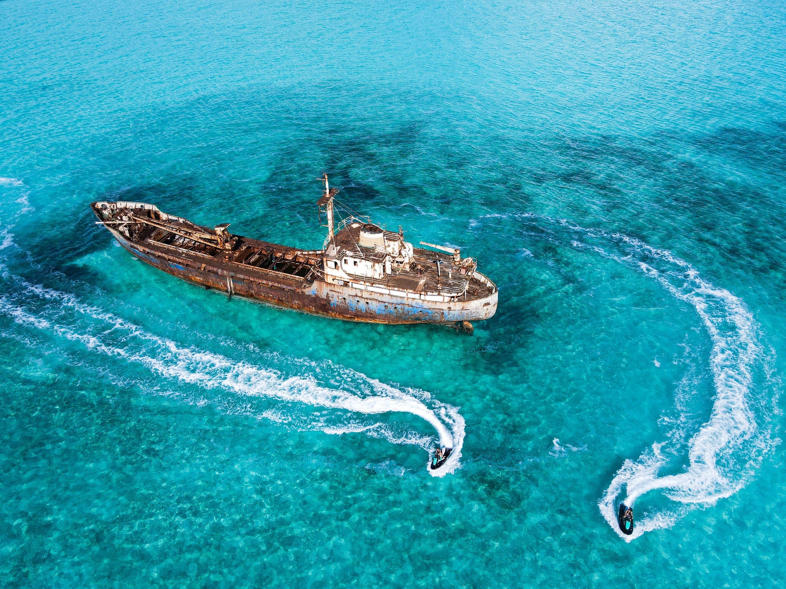 Custom jet ski tour Turks and Caicos