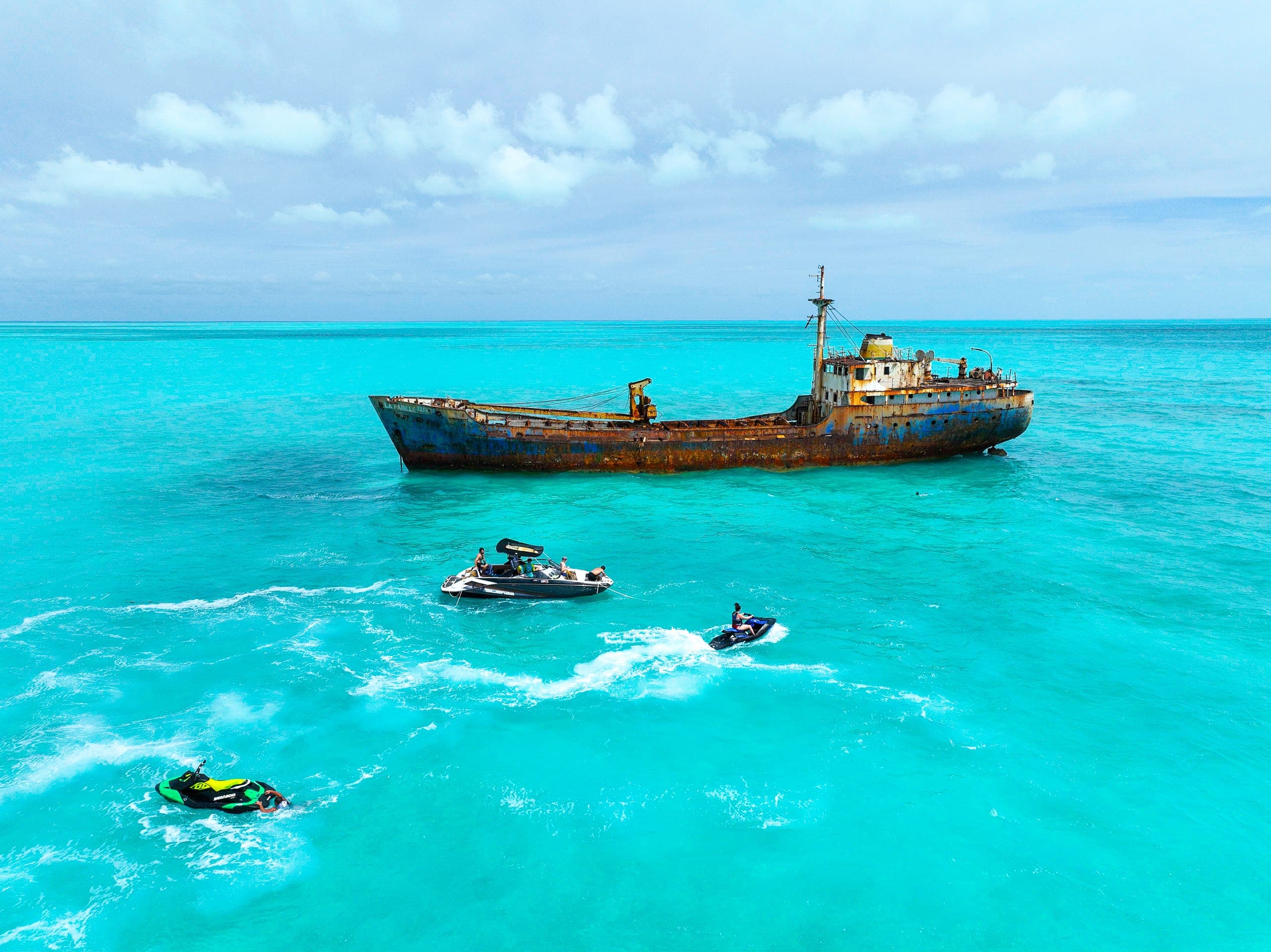 Custom jet ski tour Turks and Caicos