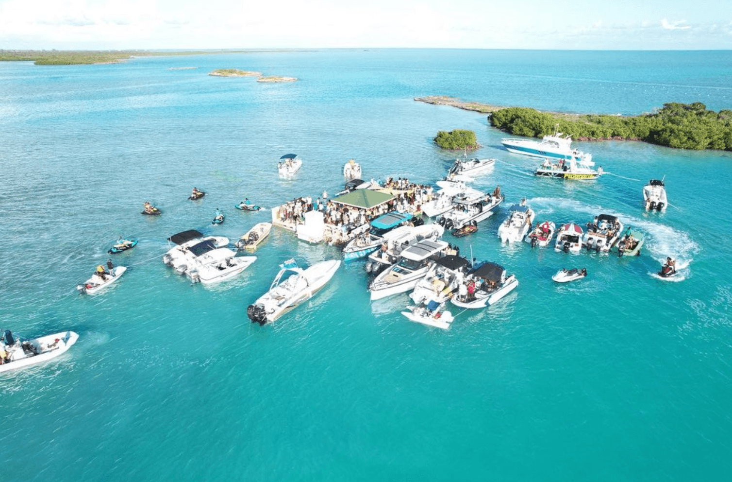 Custom jet ski tour Turks and Caicos
