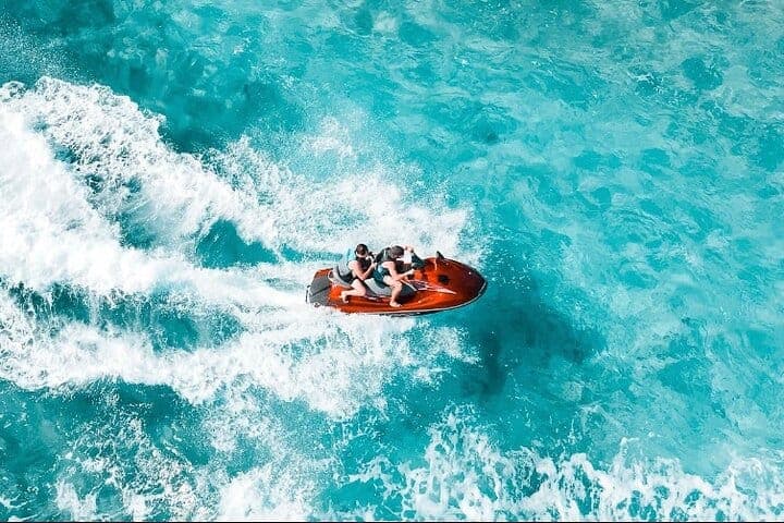 Ghost Freighter jet ski tour Turks and Caicos
